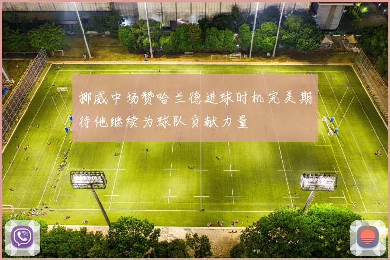 挪威中场赞哈兰德进球时机完美期待他继续为球队贡献力量